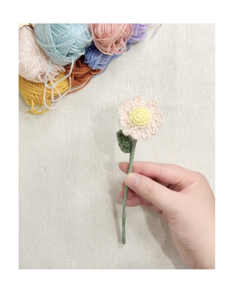デイジー/受注生産/毛糸のお花