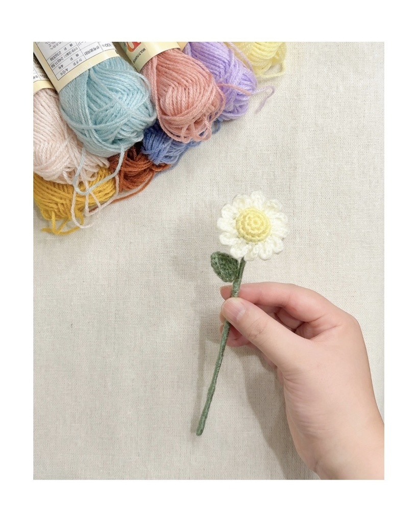 デイジー/受注生産/毛糸のお花