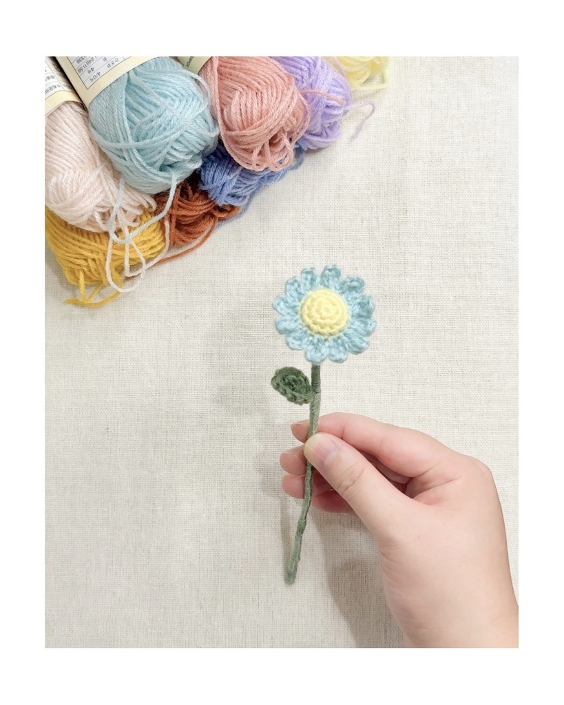 デイジー/受注生産/毛糸のお花