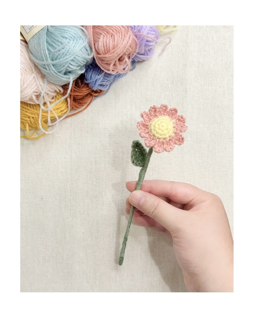 デイジー/受注生産/毛糸のお花