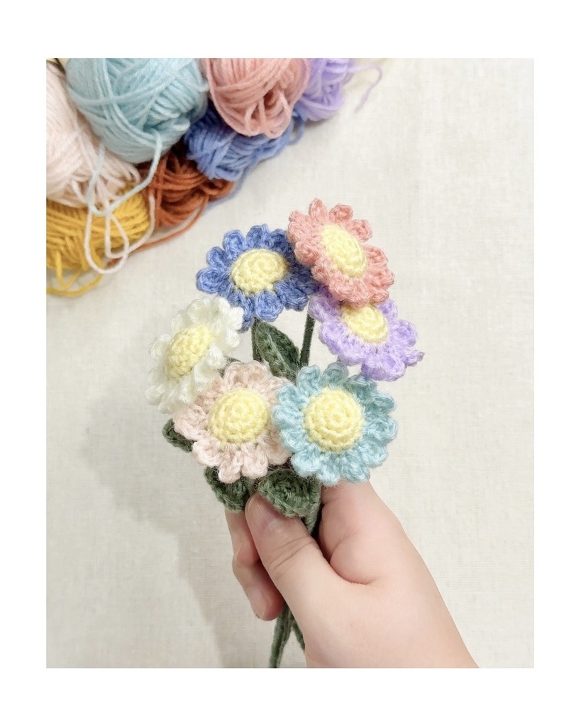 デイジー/受注生産/毛糸のお花