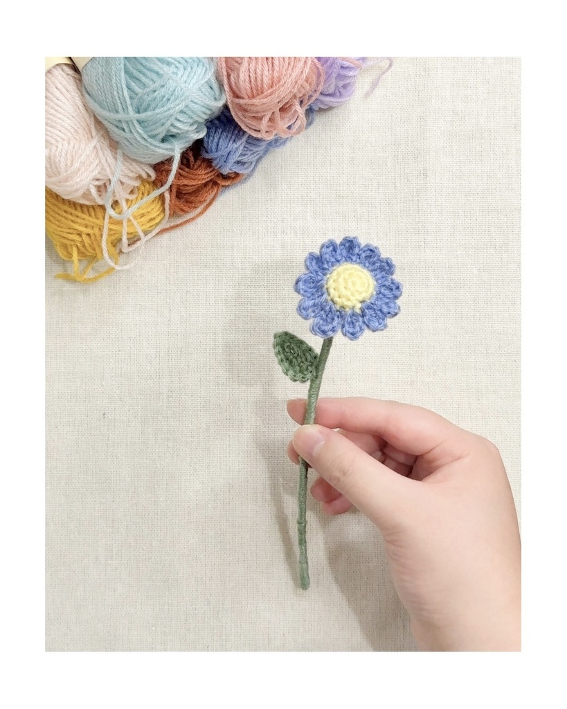 デイジー/受注生産/毛糸のお花