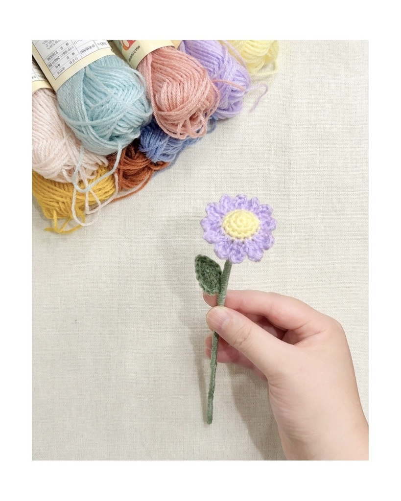 デイジー/受注生産/毛糸のお花