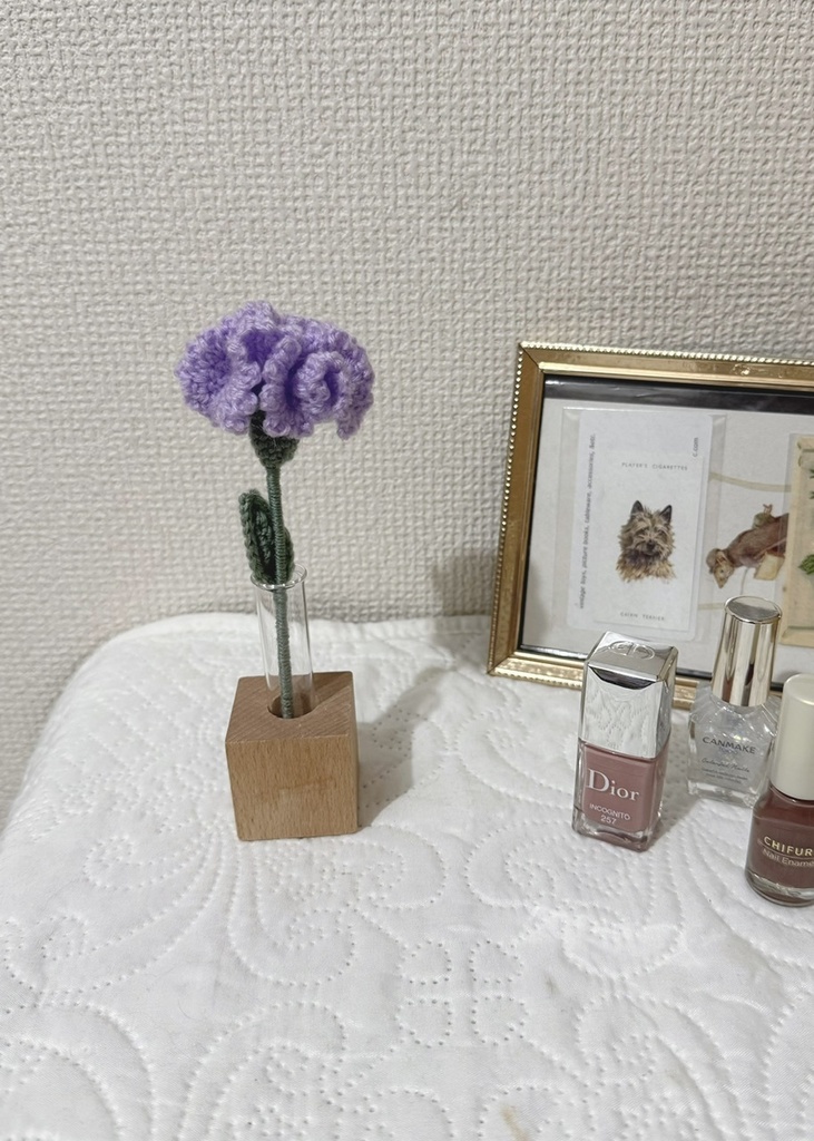 カーネーション/受注生産/毛糸のお花