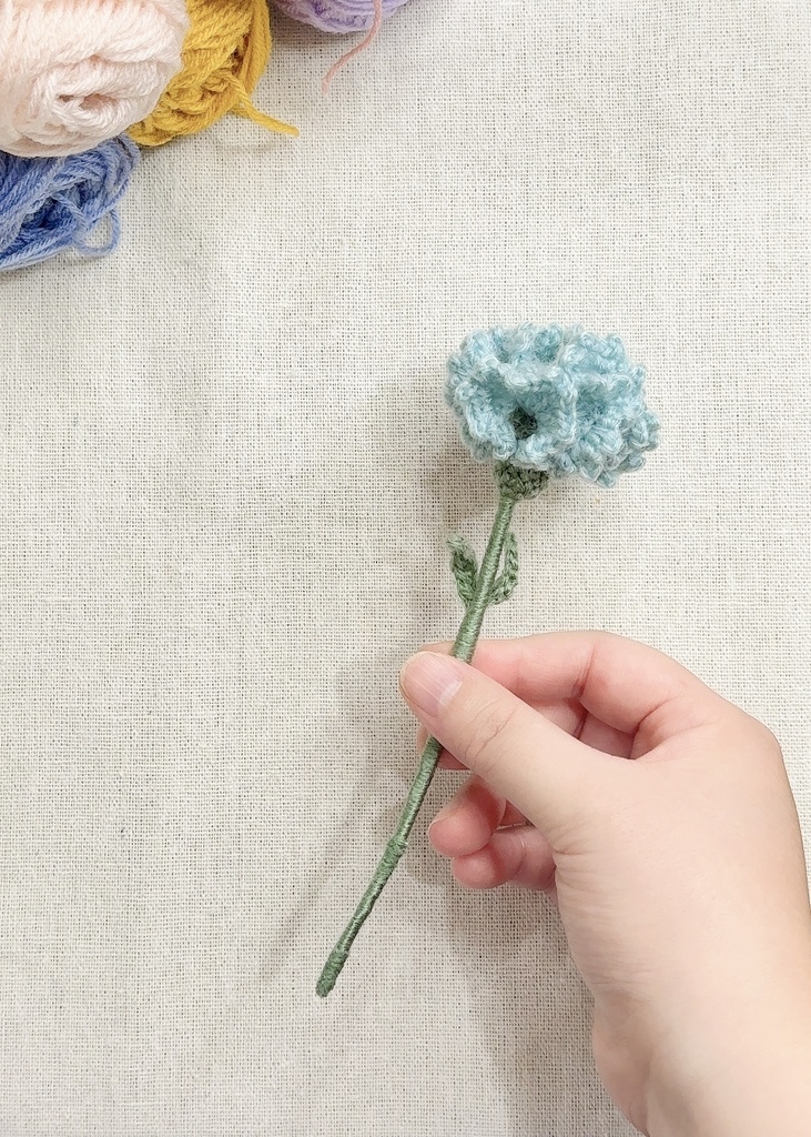 カーネーション/受注生産/毛糸のお花