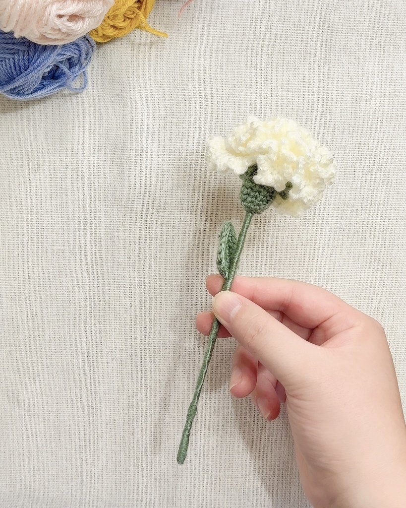 カーネーション/受注生産/毛糸のお花
