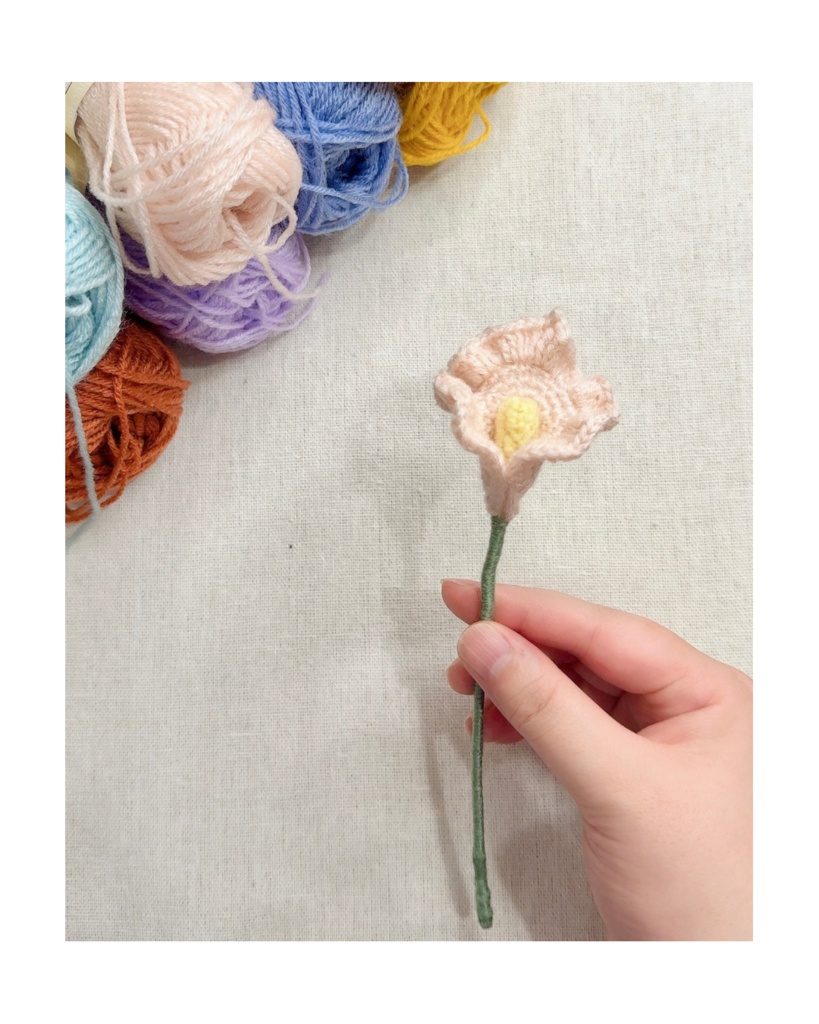 カラー/受注生産/毛糸のお花