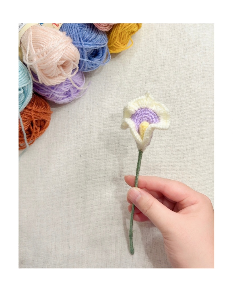 カラー/受注生産/毛糸のお花