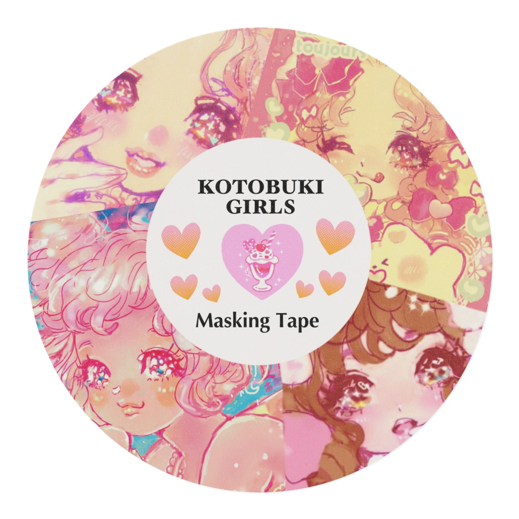 Kotobuki GIrls☆マスキングテープ