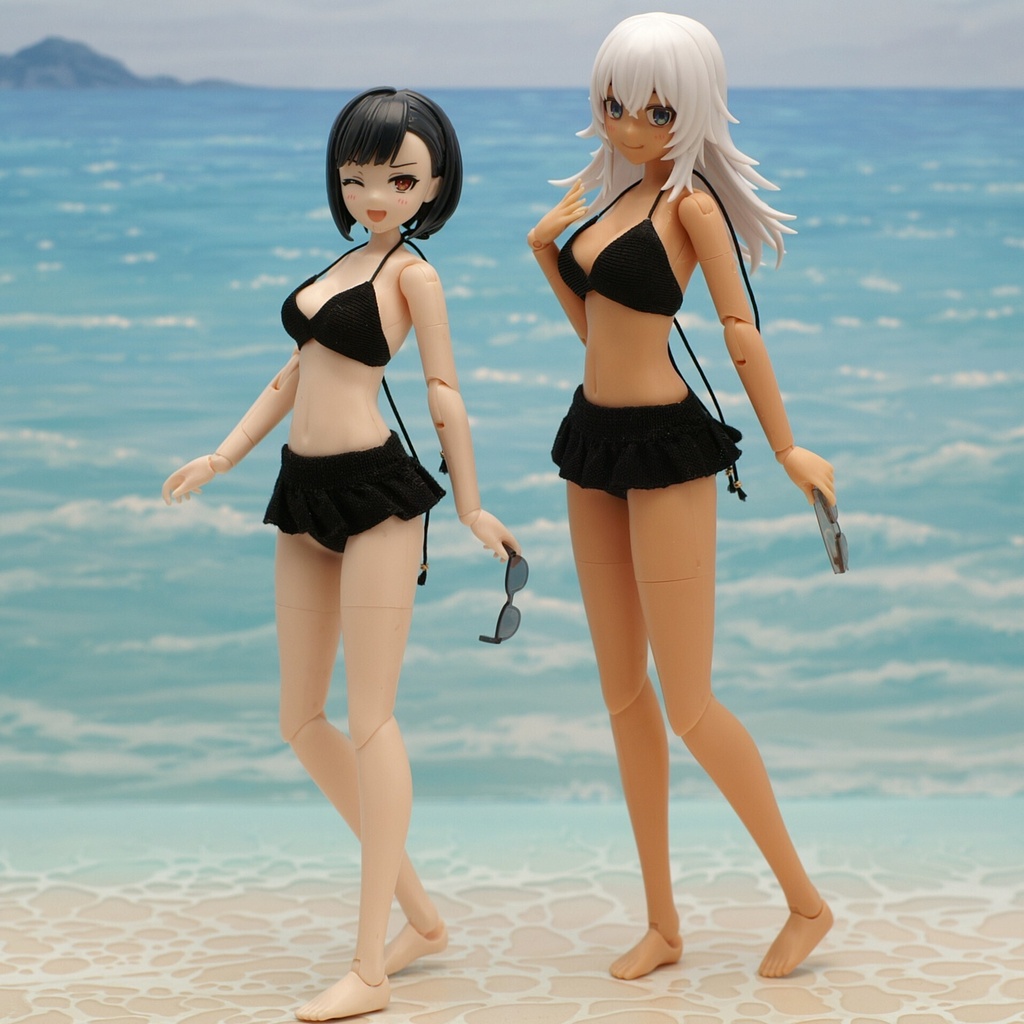 スカートビキニ 創彩少女庭園・ドレスアップボディ対応