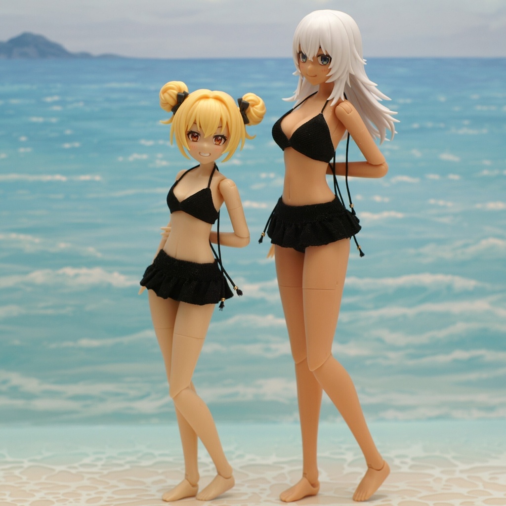 スカートビキニ 創彩少女庭園・ドレスアップボディ対応