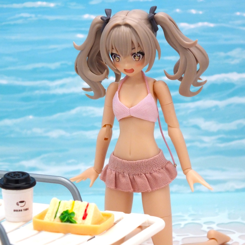 スカートビキニ 創彩少女庭園・ドレスアップボディ対応