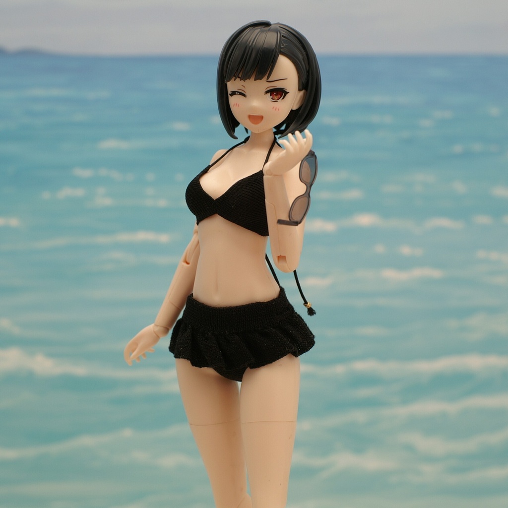 スカートビキニ 創彩少女庭園・ドレスアップボディ対応