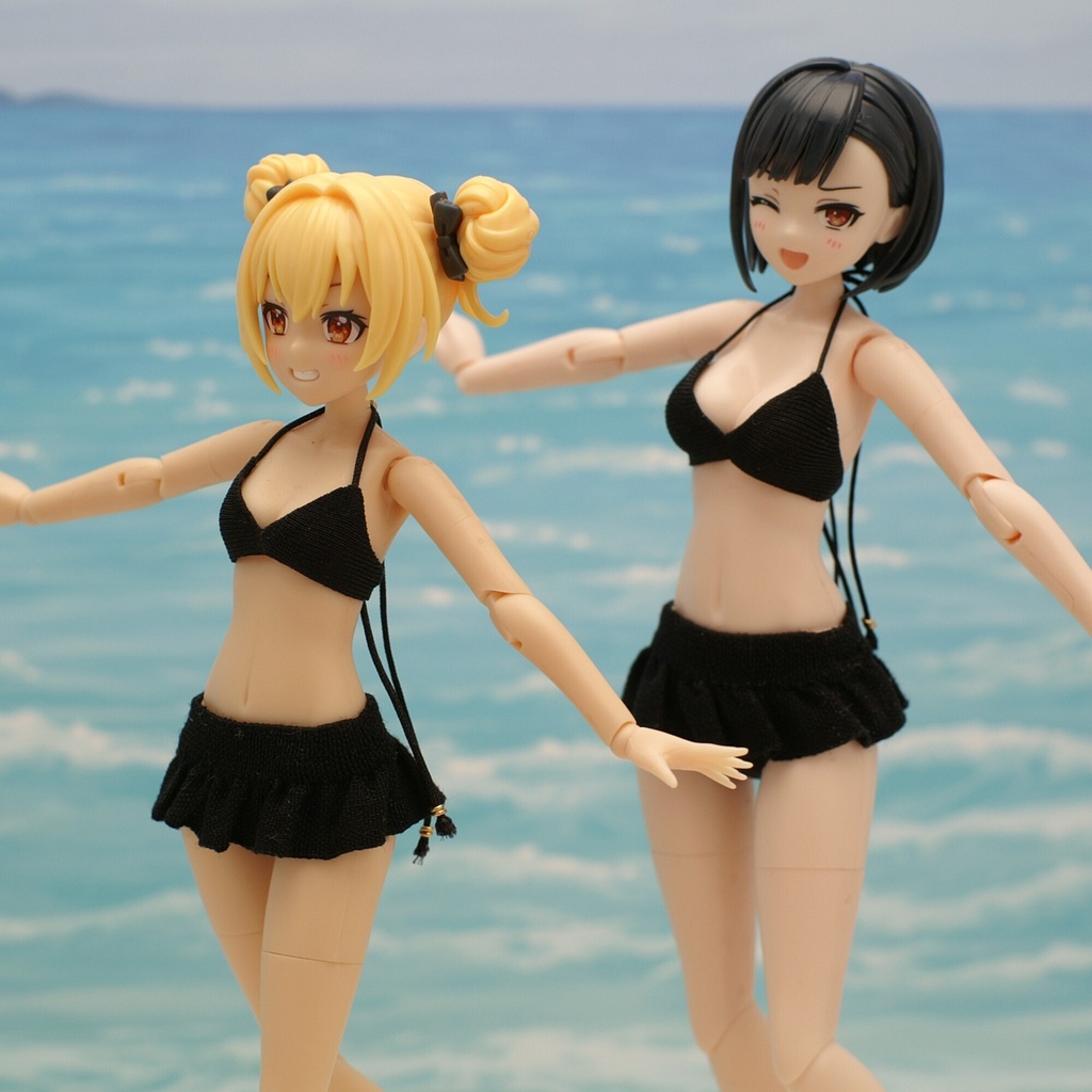 スカートビキニ 創彩少女庭園・ドレスアップボディ対応