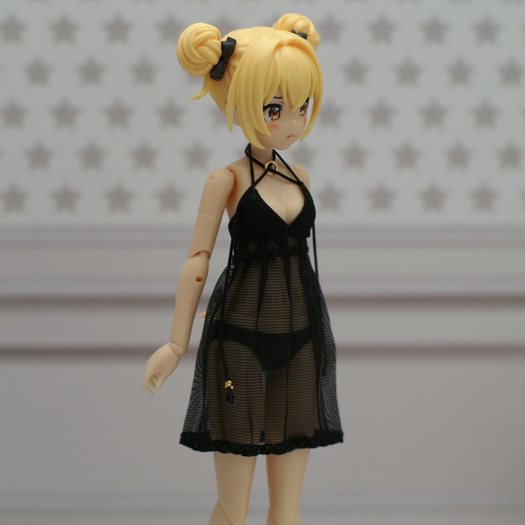 Premium ベビードール「Rolled pleats」創彩少女庭園・ドレスアップボディ対応