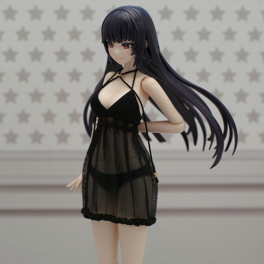 Premium ベビードール「Rolled pleats」創彩少女庭園・ドレスアップボディ対応