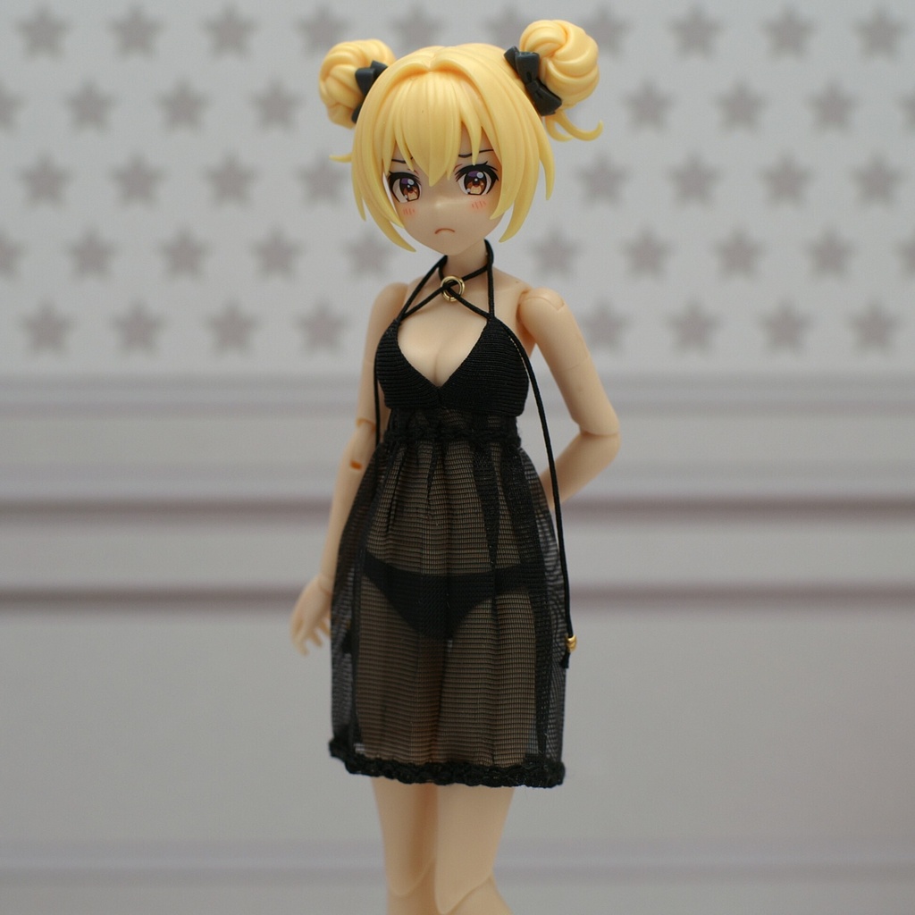 Premium ベビードール「Rolled pleats」創彩少女庭園・ドレスアップボディ対応