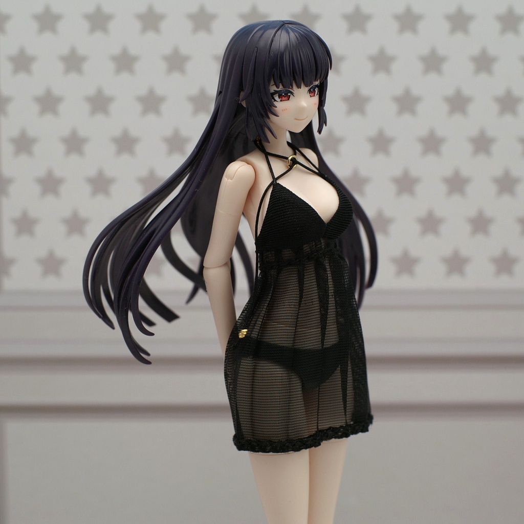 Premium ベビードール「Rolled pleats」創彩少女庭園・ドレスアップボディ対応
