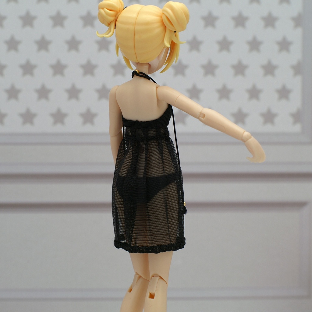 Premium ベビードール「Rolled pleats」創彩少女庭園・ドレスアップボディ対応