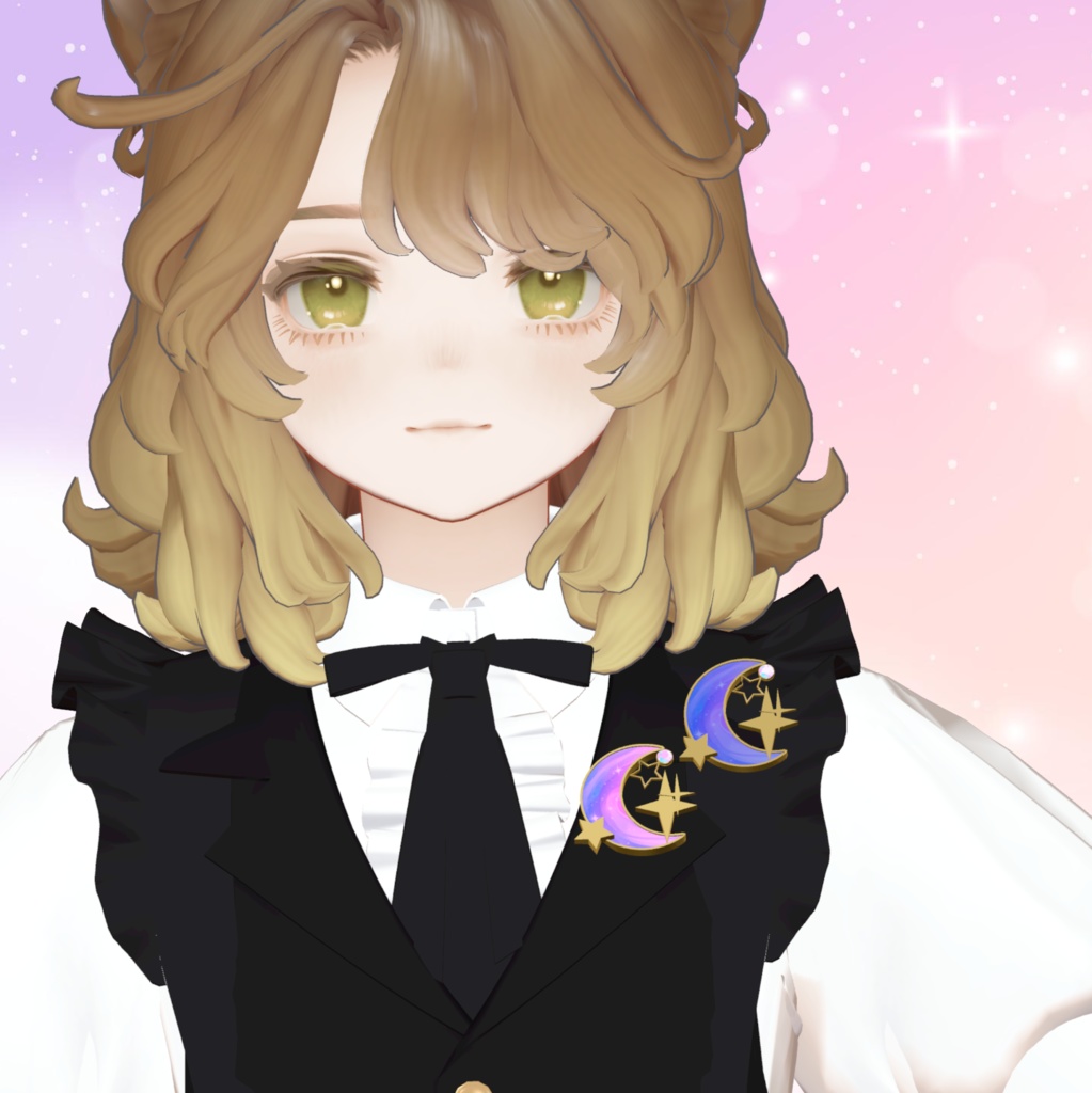 【VRChat用アクセサリー】Milky Way Charm