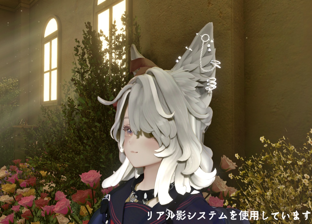 【FREE/無料】マリシア用ピアス【VRChat用】