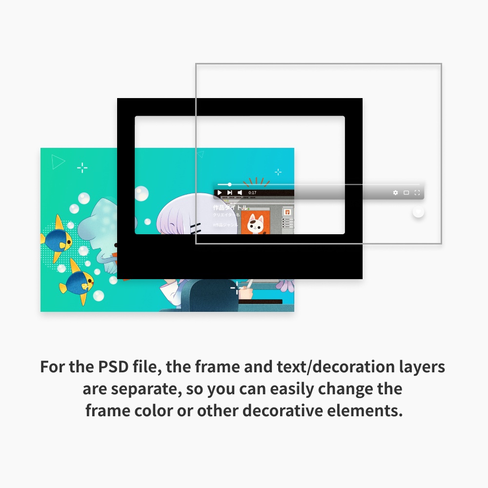 L/2L Video Player Templates【FANBOX PRINT】