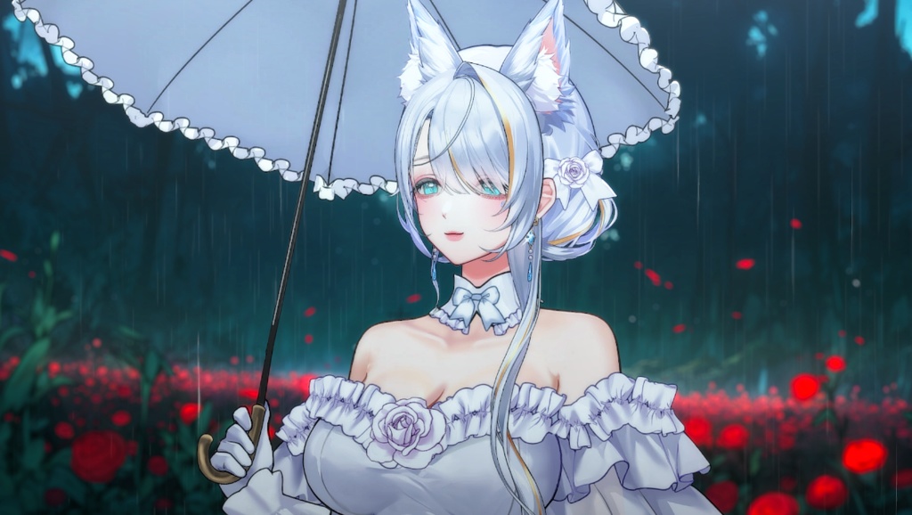 ðãVTSããVTuberåãããæŽåãâšã®ããé«è²Žãªçœã®ç€Œè£
ãð°ð»ââïžãã€ãšã³ãã®ãŠãšãã£ã³ã°ãã¬ã¹ðVtuberã§ãæ°äœè¡£è£
/ãã€ãããã¯VTSã³ãã³ãã»ãã