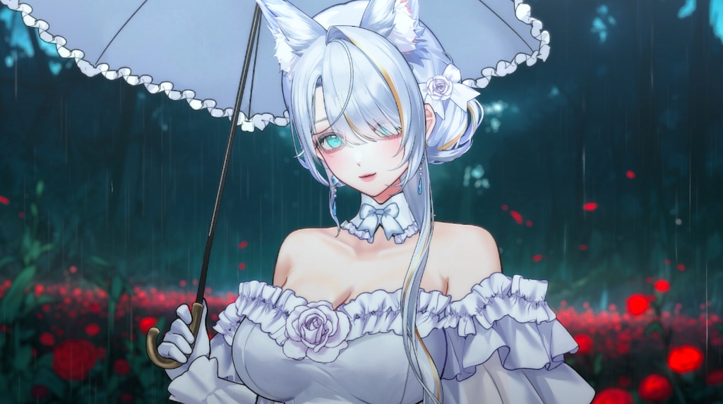 ðãVTSããVTuberåãããæŽåãâšã®ããé«è²Žãªçœã®ç€Œè£
ãð°ð»ââïžãã€ãšã³ãã®ãŠãšãã£ã³ã°ãã¬ã¹ðVtuberã§ãæ°äœè¡£è£
/ãã€ãããã¯VTSã³ãã³ãã»ãã