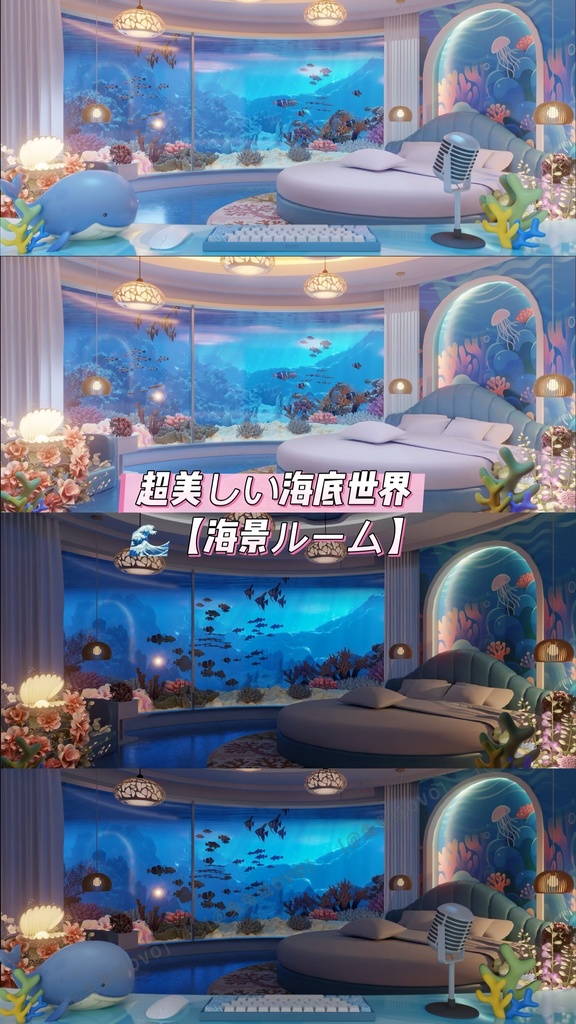 ðãèæ¯çŽ æããVTuberåããðè¶
çŸããæµ·åºäžçðãæµ·æ¯ã«ãŒã ãé
ä¿¡ïŒã¯ãããïŒã·ãŒã³åçèæ¯/ããŒãã£ã«ãã£ã¹ã¿ãŒã©ã€çŽ æ