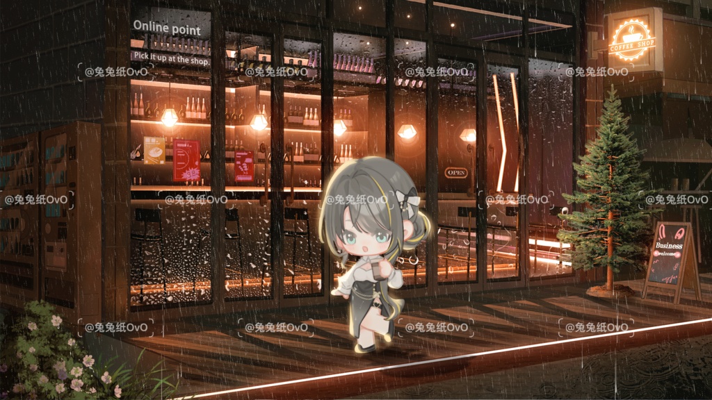 ðãèæ¯çŽ æããVTuberåããðãšãŠãå¿å°ãããâïžçç²ã®å¥éãïŒðUIãã«ã»ããïŒéšïŒå€ïŒéªãLive2Dåçã©ã€ãé
ä¿¡èæ¯ã