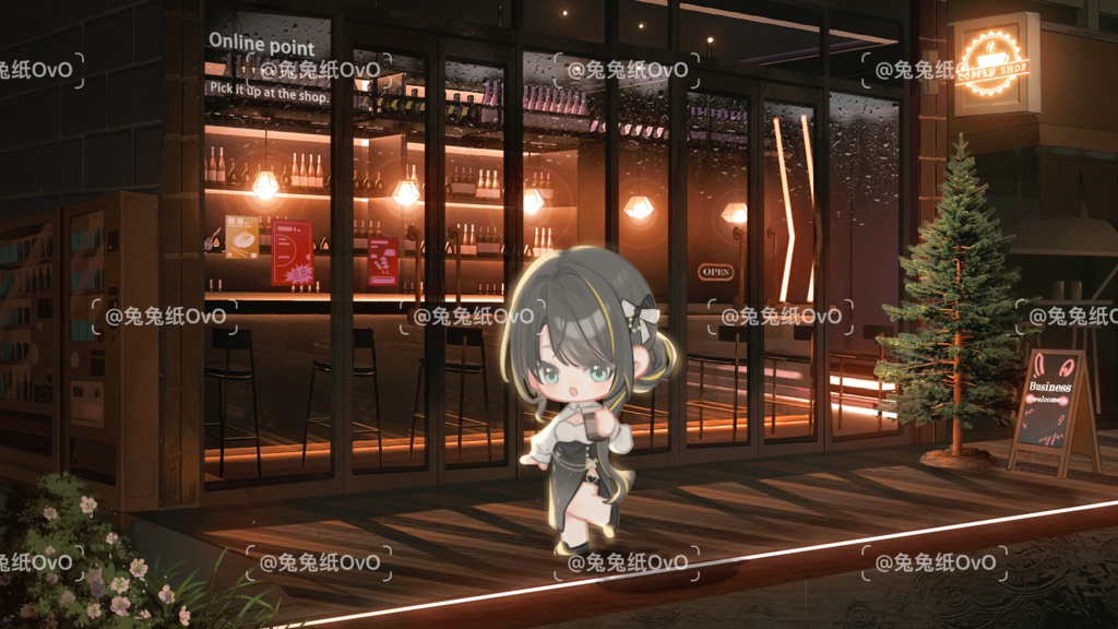 ðãèæ¯çŽ æããVTuberåããðãšãŠãå¿å°ãããâïžçç²ã®å¥éãïŒðUIãã«ã»ããïŒéšïŒå€ïŒéªãLive2Dåçã©ã€ãé
ä¿¡èæ¯ã