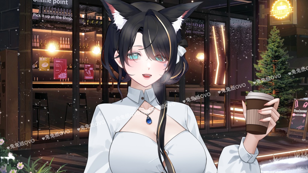 ðãèæ¯çŽ æããVTuberåããðãšãŠãå¿å°ãããâïžçç²ã®å¥éãïŒðUIãã«ã»ããïŒéšïŒå€ïŒéªãLive2Dåçã©ã€ãé
ä¿¡èæ¯ã