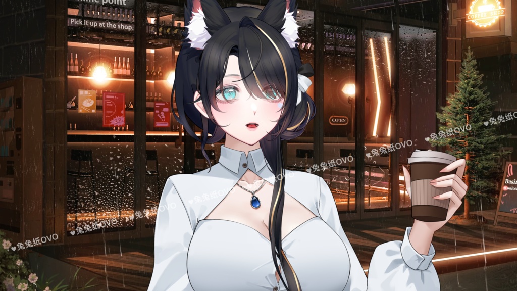 ðãèæ¯çŽ æããVTuberåããðãšãŠãå¿å°ãããâïžçç²ã®å¥éãïŒðUIãã«ã»ããïŒéšïŒå€ïŒéªãLive2Dåçã©ã€ãé
ä¿¡èæ¯ã