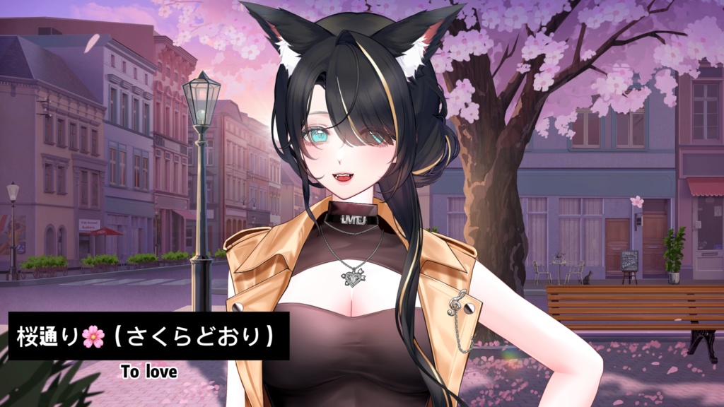 ðãèæ¯çŽ æããVTuberåããðæç±â¥ãæ¡éãðžãïŒUIãã«ã»ããä»ãïŒãã¬ã³ã¿ã€ã³ïŒäžåïŒã¢ãã³ãLive2Dåçã©ã€ãé
ä¿¡èæ¯ã