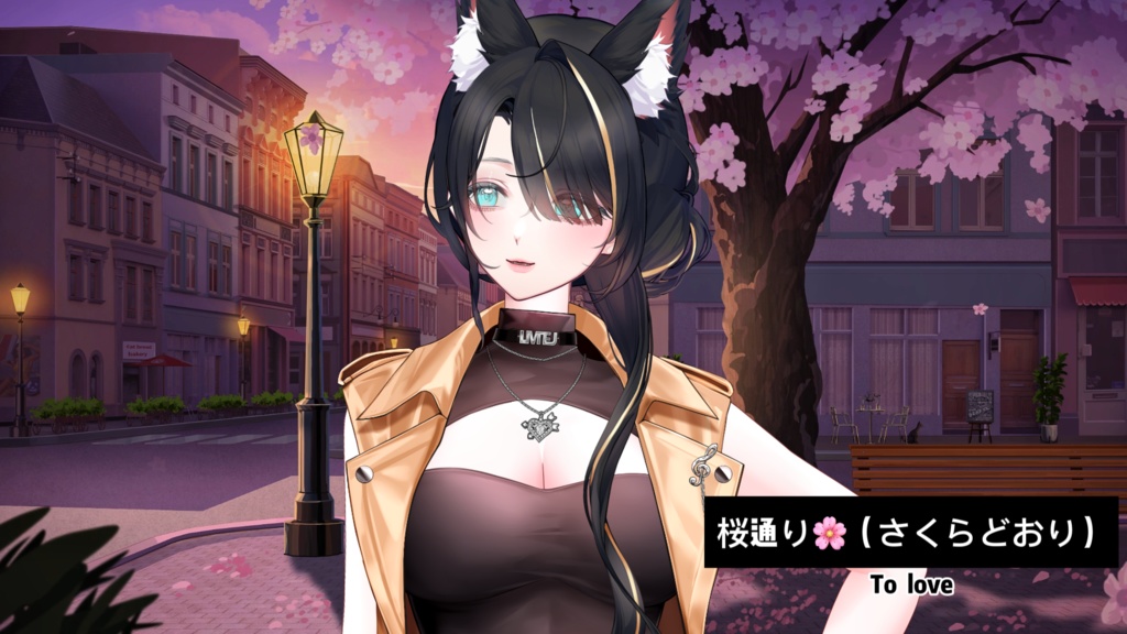 ðãèæ¯çŽ æããVTuberåããðæç±â¥ãæ¡éãðžãïŒUIãã«ã»ããä»ãïŒãã¬ã³ã¿ã€ã³ïŒäžåïŒã¢ãã³ãLive2Dåçã©ã€ãé
ä¿¡èæ¯ã