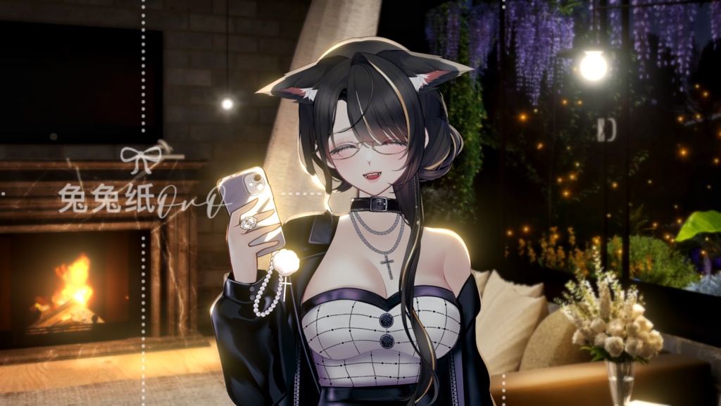 ðãèæ¯çŽ æããVTuberåããð ççæ¯å±
ãæŒïŒå€ãé°å²æ°æðïŒç·å¥³åããïŒã¢ãã³ã¹ã¿ã€ã«ïŒäžè³ªïŒå¥èVTuberçšèæ¯ããLive2Dåçã©ã€ãé
ä¿¡èæ¯ã