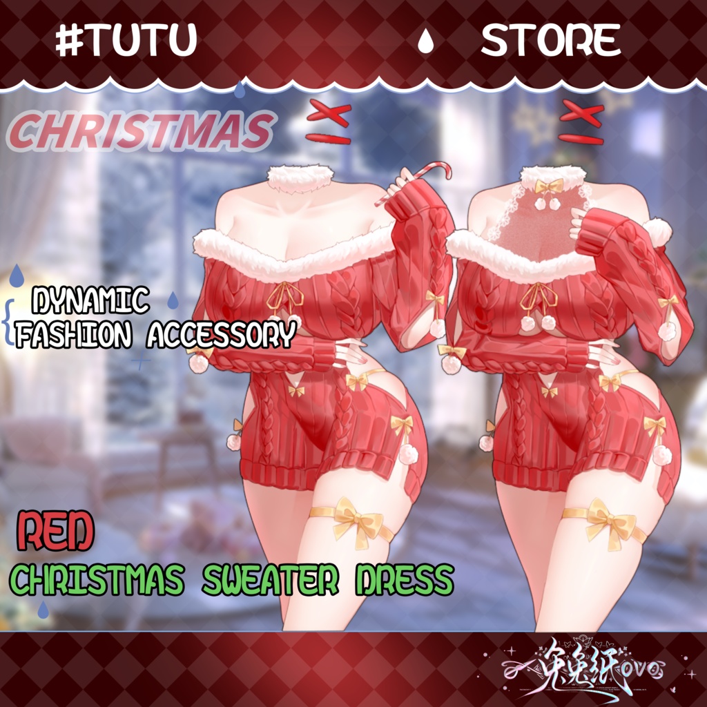 ðãVTSããVTuberåããðžãðã¯ãªã¹ãã¹+æ¥ç¯ã¢ãã«ð®ãèµ€ããããã¯ã³ããŒã¹/åå¡ã颚/ã¯ãªã¹ãã¹/æ¥ç¯/VTuber