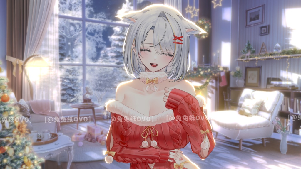 ðãVTSããVTuberåããðžãðã¯ãªã¹ãã¹+æ¥ç¯ã¢ãã«ð®ãèµ€ããããã¯ã³ããŒã¹/åå¡ã颚/ã¯ãªã¹ãã¹/æ¥ç¯/VTuber