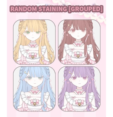 🐇【VTS】【VTuber向け】【Live2D量販モデル】🌸🐰超かわいい純白萌えうさぎ【米儿🎀】/前傾(ぜんけい)/平塗り(ひらぬり)/フローティングヘッド/VB(VBridger)対応口形状/VTuber用モデル