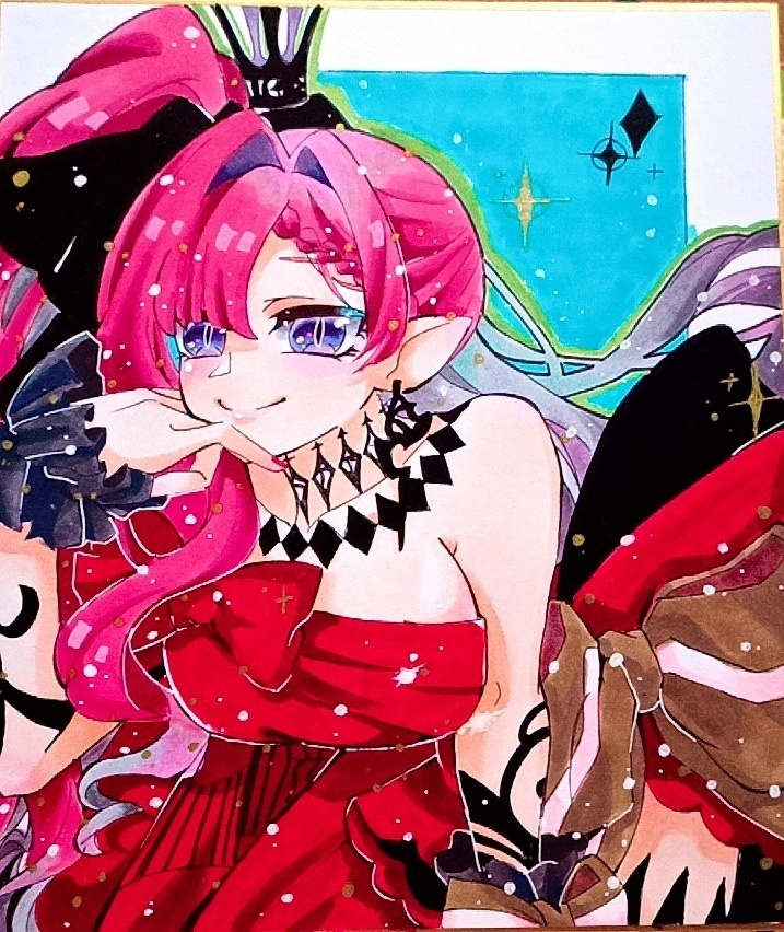 C104/夏コミ FGO中色紙原画(バーヴァンシー)
