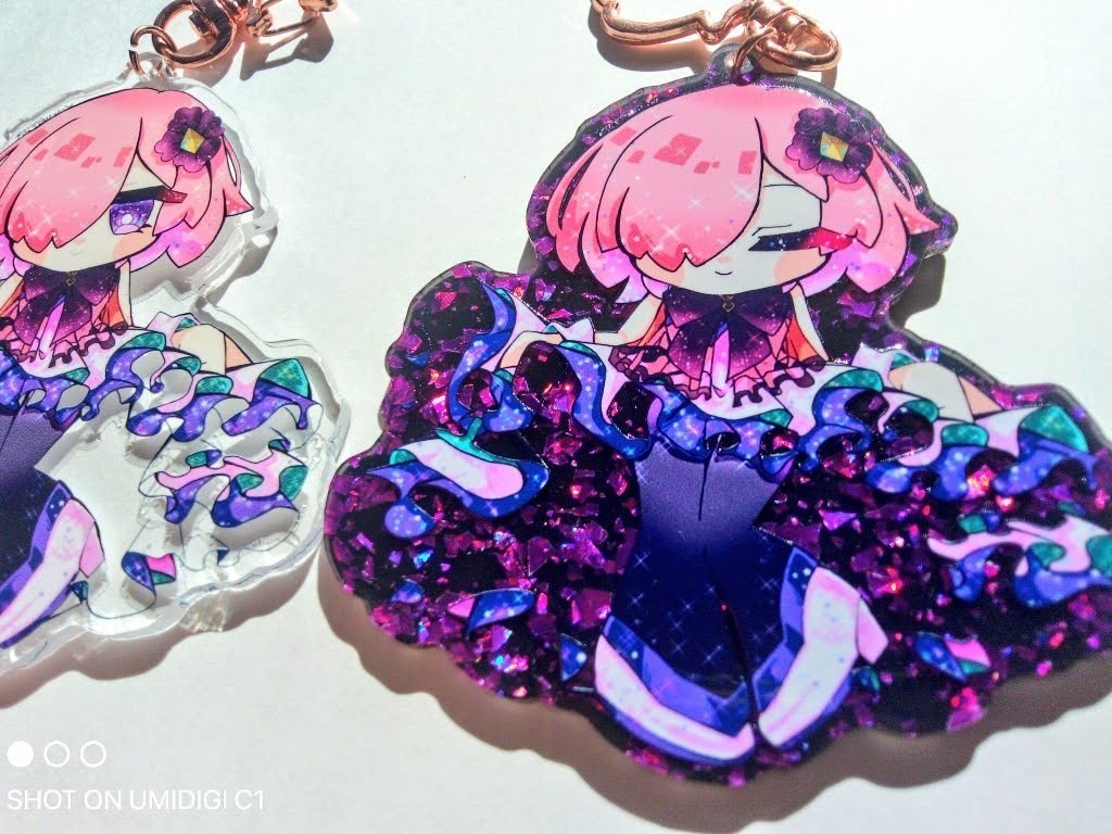 【C106新作】マシュ・アクリルキーホルダー