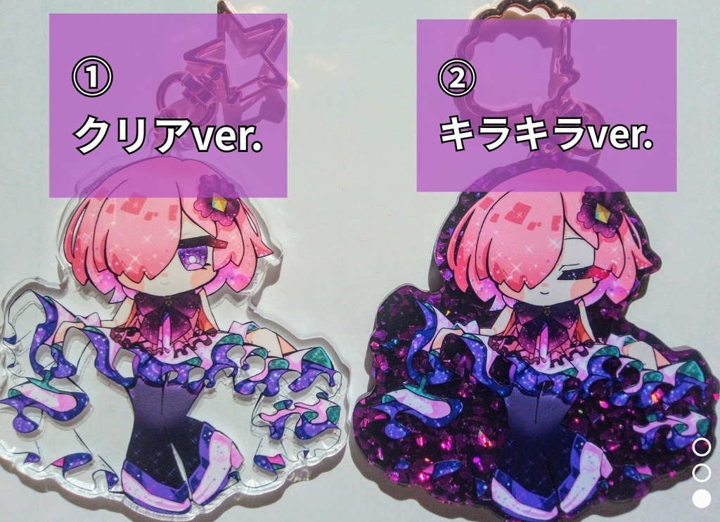 【C106新作】マシュ・アクリルキーホルダー