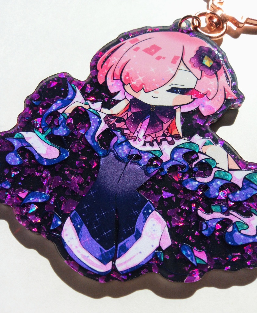 【C106新作】マシュ・アクリルキーホルダー