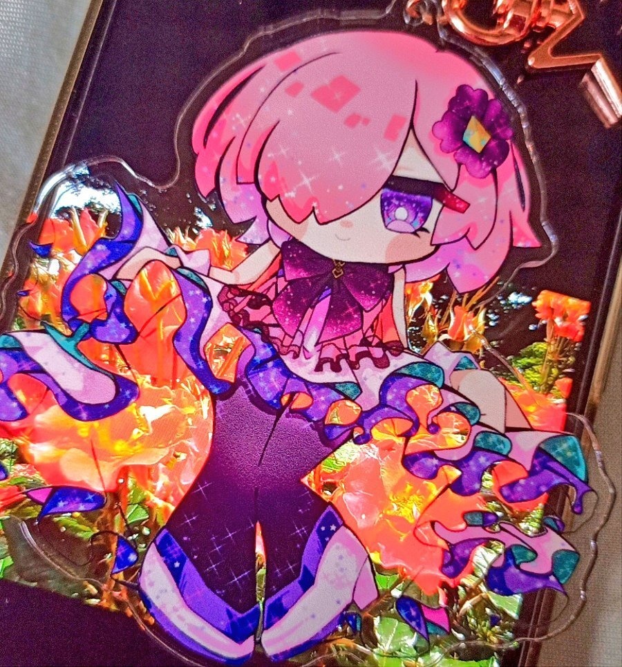 【C106新作】マシュ・アクリルキーホルダー