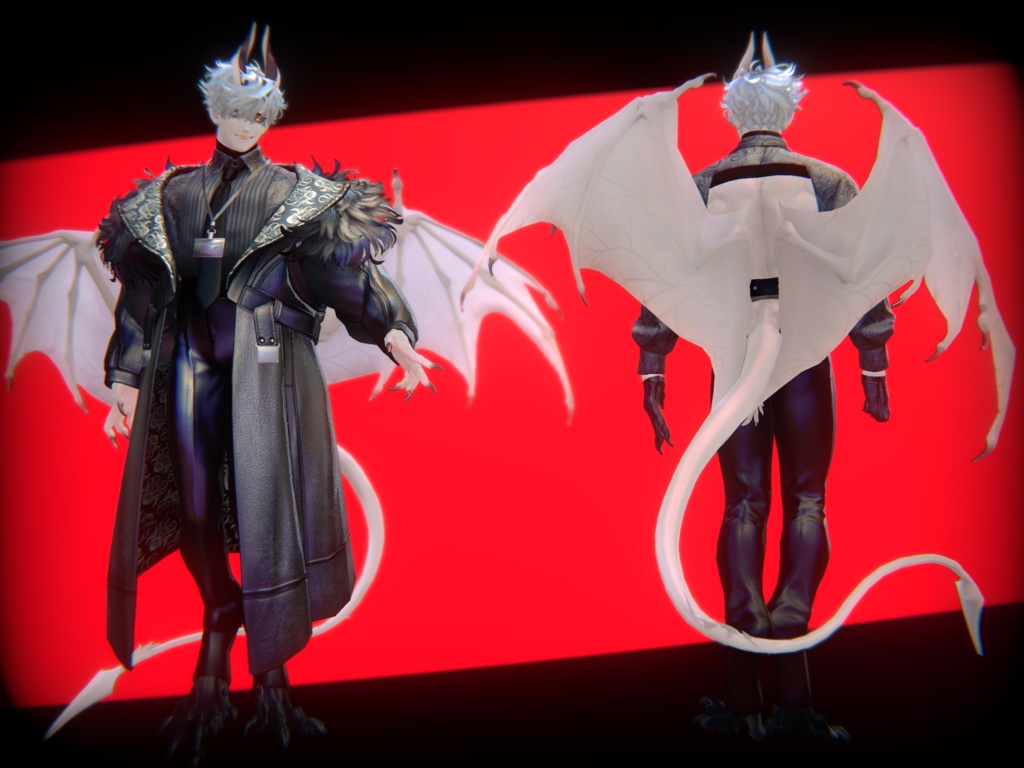 【3Dmodel】悪魔リーマン【VRChat avatar】