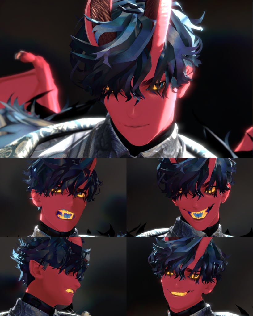 【3Dmodel】悪魔リーマン【VRChat avatar】