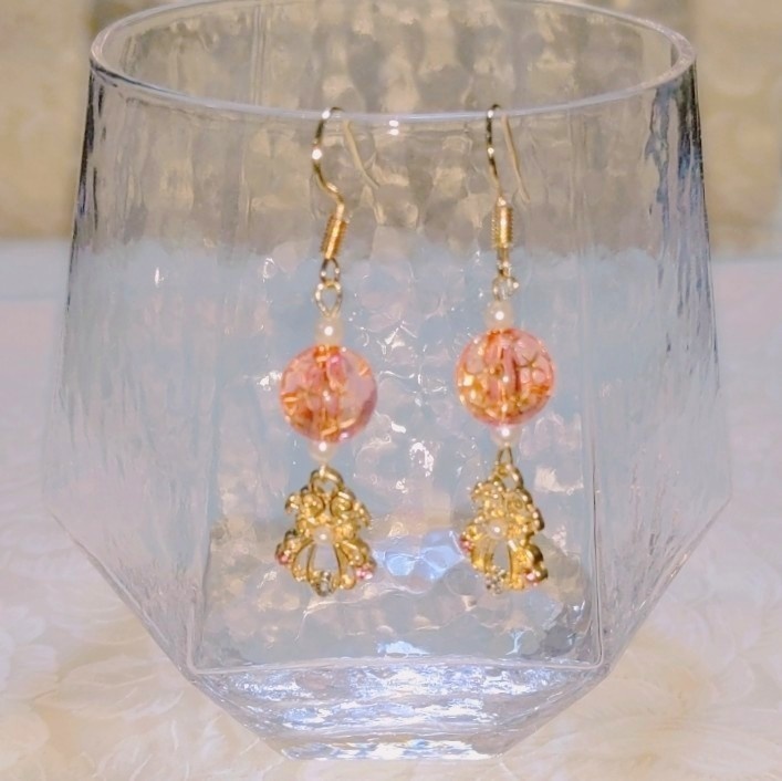 オーロラ姫のピアス