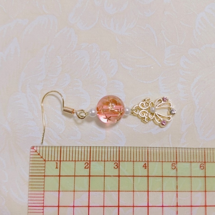 オーロラ姫のピアス