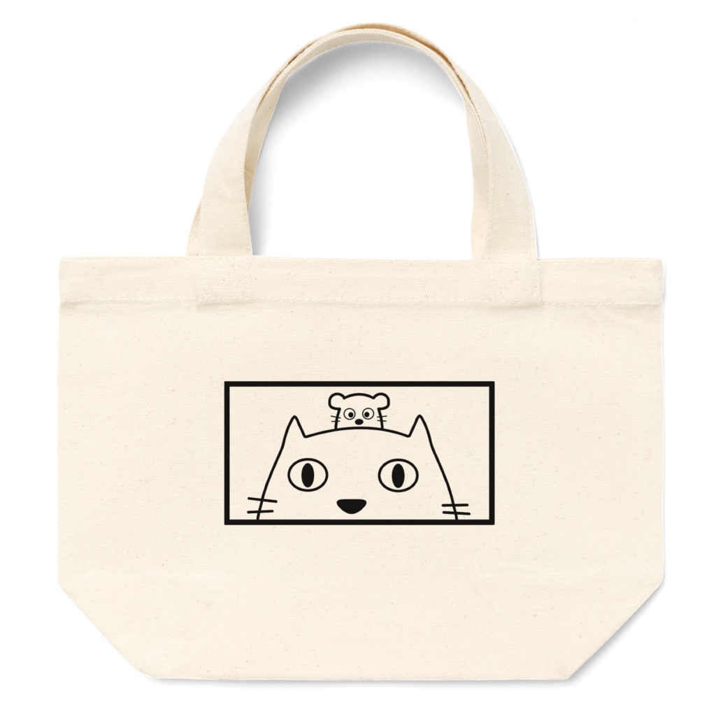 ねことねずみ　トートバッグ