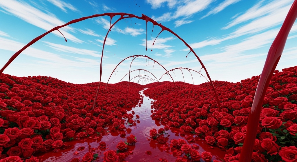 行進は薔薇咲かせ、行進が薔薇散らせ【DL販売曲 | りょうB / Suno AI】